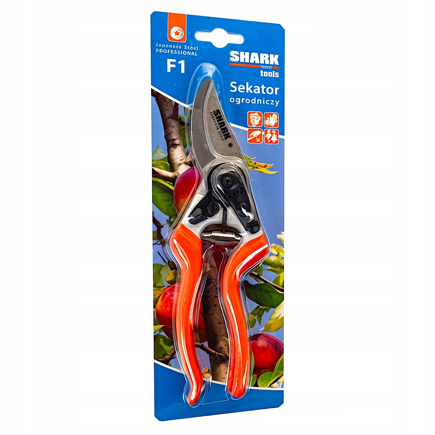 GARDEN PRUNER for Branch Handheld Professional Small Strong GARDENING SHARK Brand Shark Tools