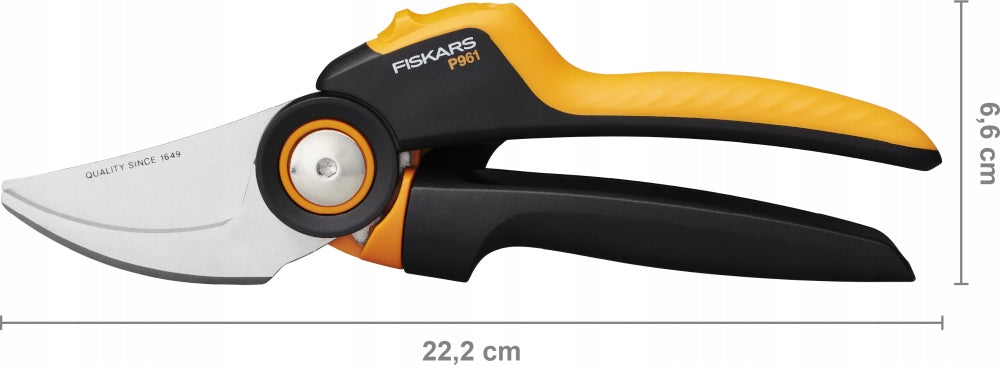 GARDEN PRUNING SHEAR MANUAL FOR SHRUB FLOWER BRANCHES FISKARS L P961 Brand Fiskars