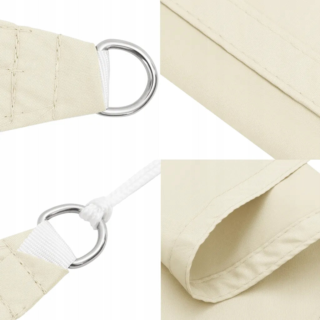 GARDEN SAIL Square Sun Protection Oxford Fabric 5x5 m Cream Packaging status original