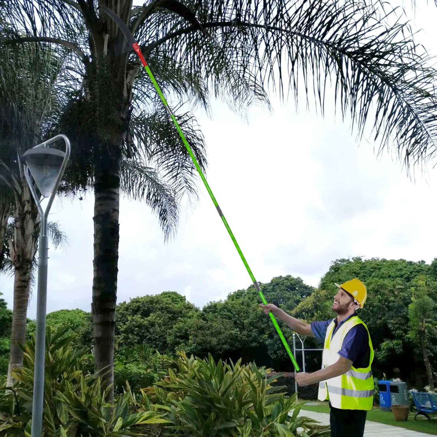 GARDEN SAW HANDHELD TELESCOPIC BRANCH CUTTING SHEARS 8M Brand Vevor