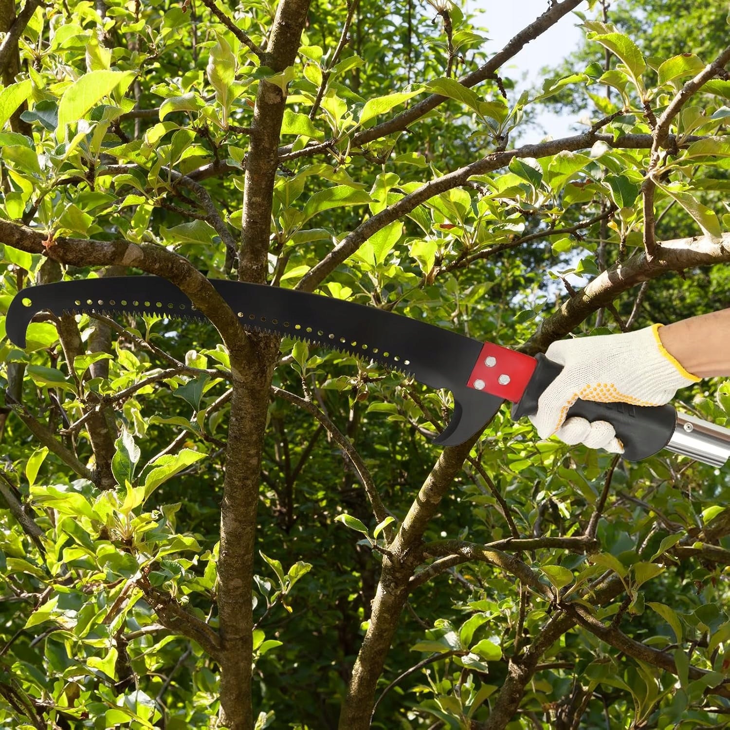 GARDEN SAW HANDHELD TELESCOPIC BRANCH CUTTING SHEARS 8M Product weight with unit packaging 0.6 kg