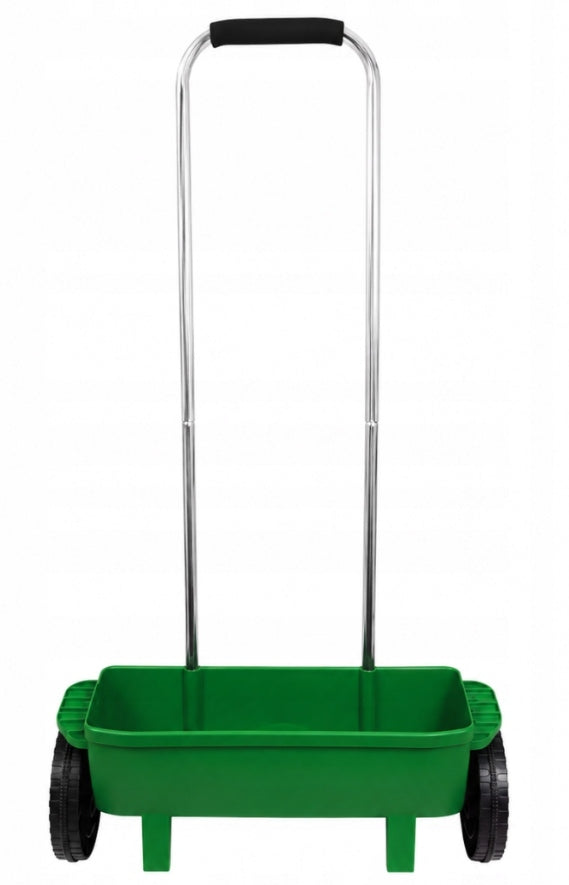 GARDEN SEED DRILL GRASS FERTILIZER SAND SPREADER 12L Packaging status original