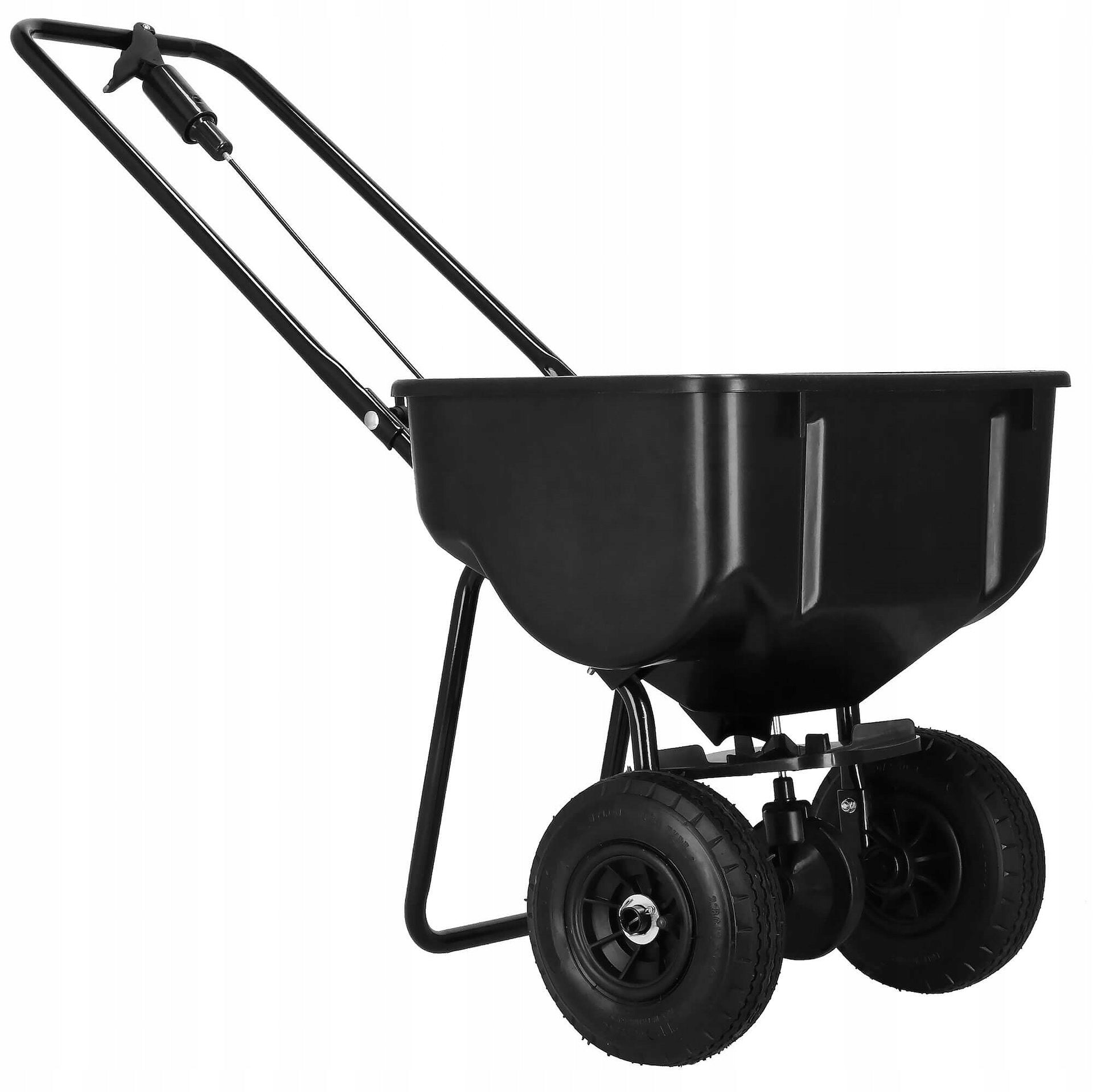 GARDEN SEED DRILL ON WHEELS 44L UNIVERSAL GRASS FERTILIZER SEED SPREADER Manufacturer code GA0053