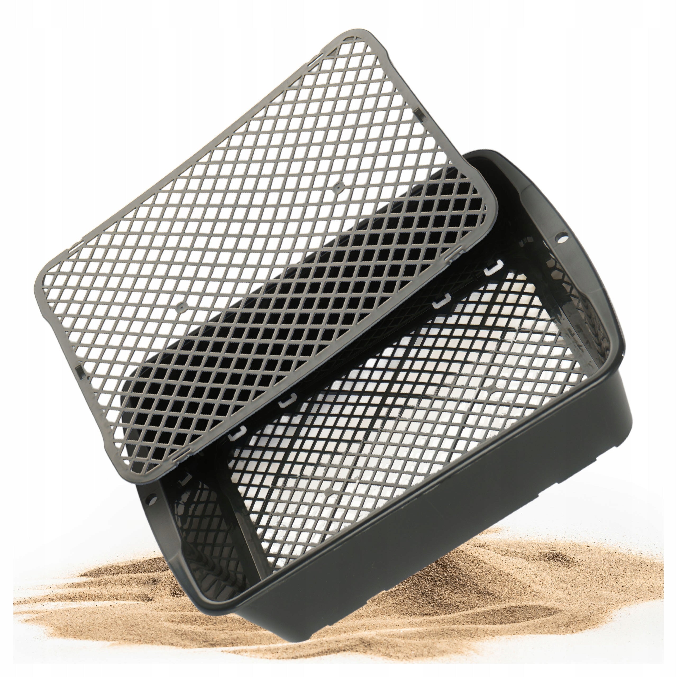 GARDEN SIEVE ADJUSTABLE FOR SIFTING SOIL STONE COMPOST STRAINER 39 CM Manufacturer code SITO OGRODOWE REGULOWANE DO PRZESIEWANIA