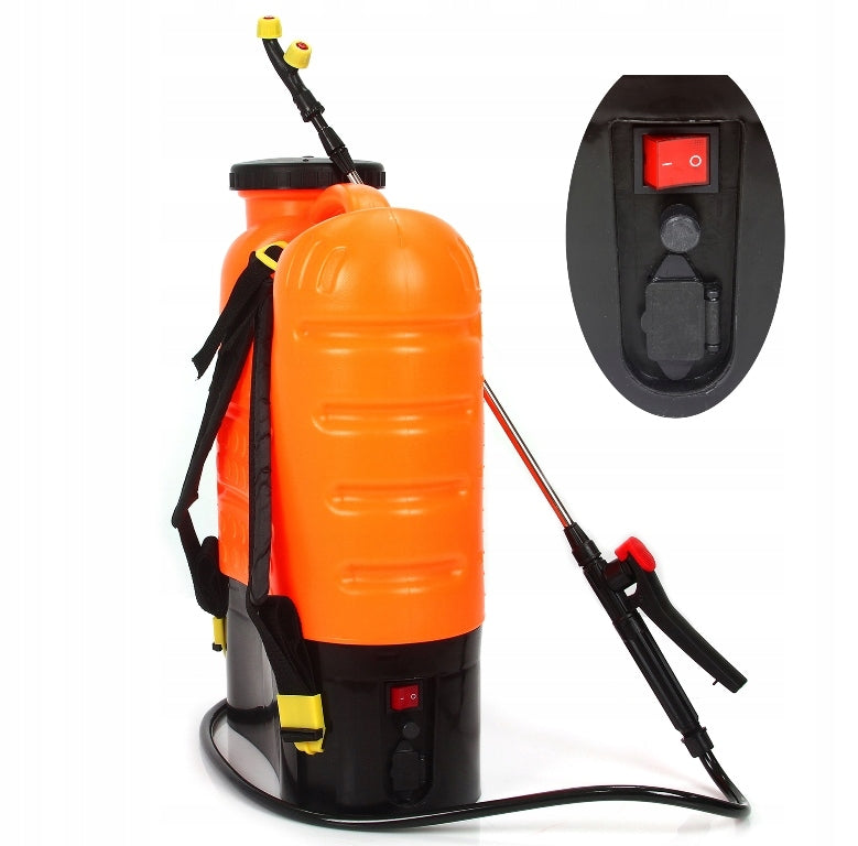 GARDEN SPRAYER ELECTRIC BACKPACK CORDLESS 16L MEGA SET Brand Demon