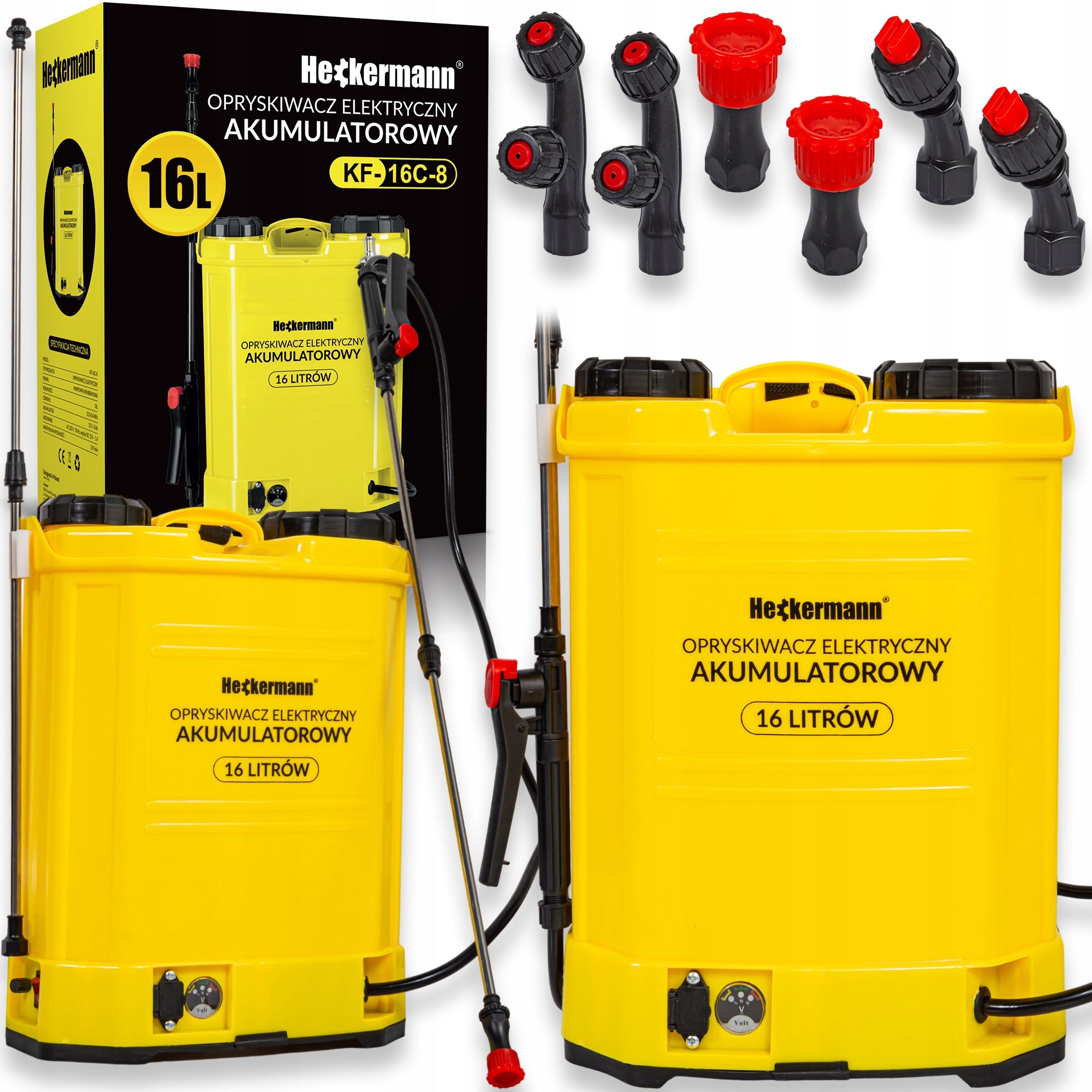 GARDEN SPRAYER PRESSURE ELECTRIC BACKPACK CORDLESS 16L