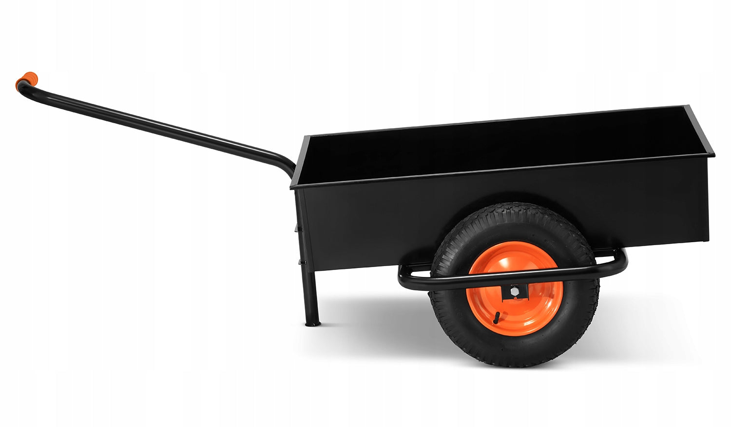 GARDEN STEEL TRANSPORT TROLLEY HIGHER WHEELBARROW 180 L / 390 kg Manufacturer code OL-W180