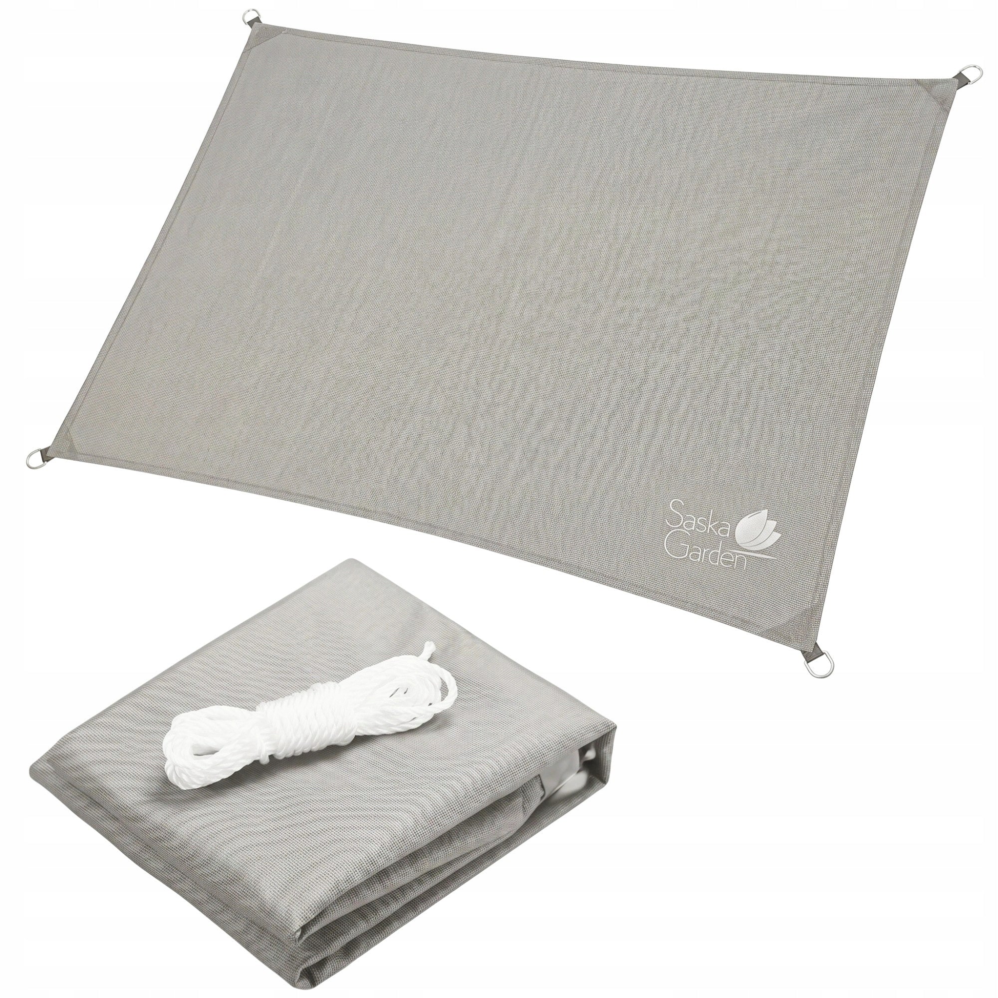 GARDEN SUN SAIL RECTANGULAR 3x2m UV AWNING SHADDER