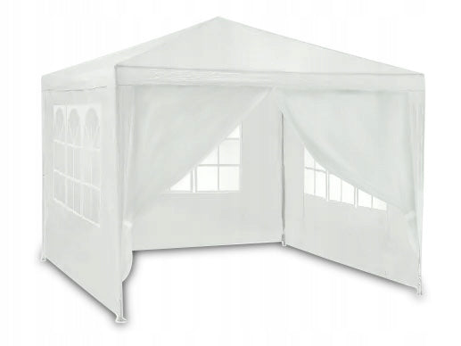 GARDEN TENT COMMERCIAL PARTY PAVILION 3X3M + 4 WALLS PLONOS