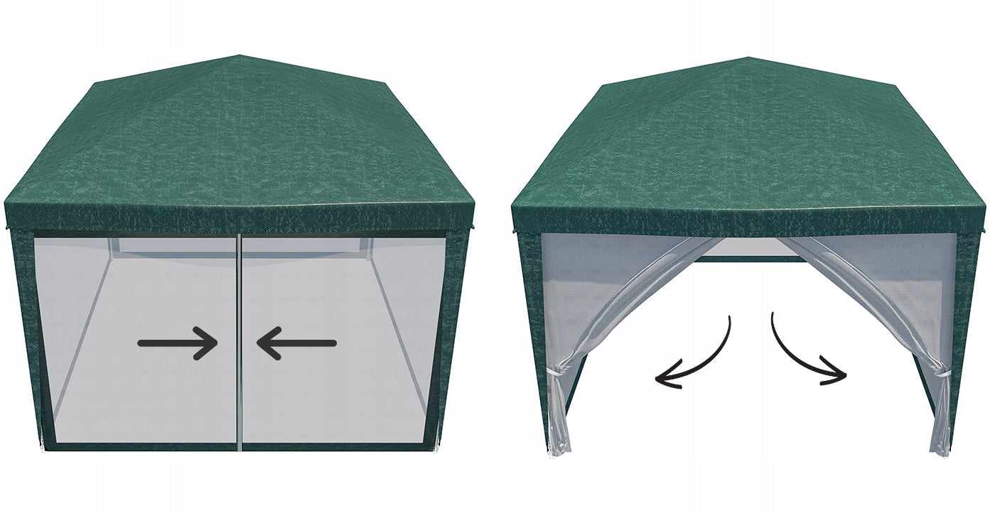GARDEN TENT PAVILION 3X3 +MOSQUITO NET Type pavilion