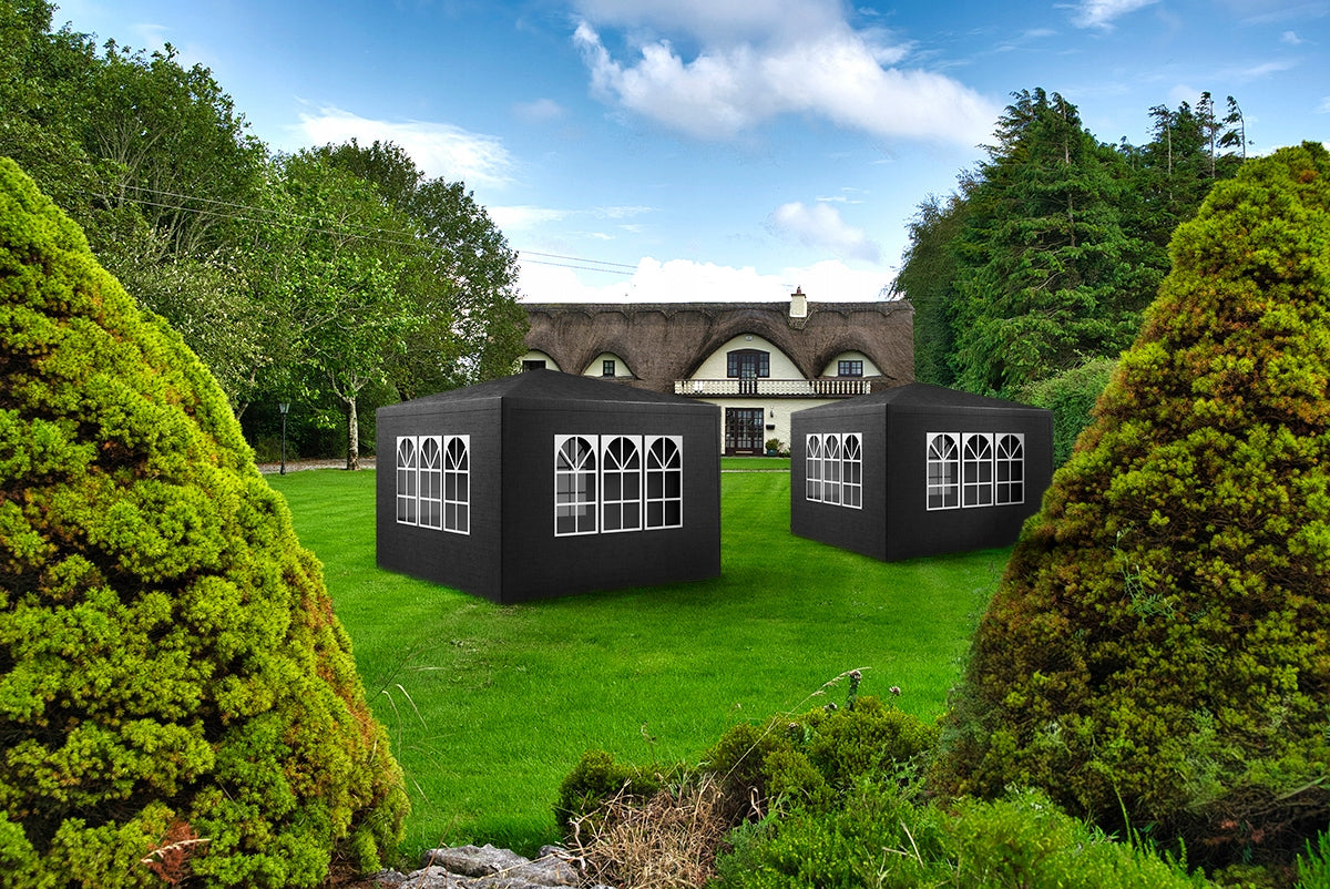 GARDEN TENT STRONG PAVILION GAZEBO + 4 WALLS EXPRESS 300CM x 300CM Manufacturer code PAWILON NAMIOT OGRODOWY EKSPRESOWY SKŁADANY