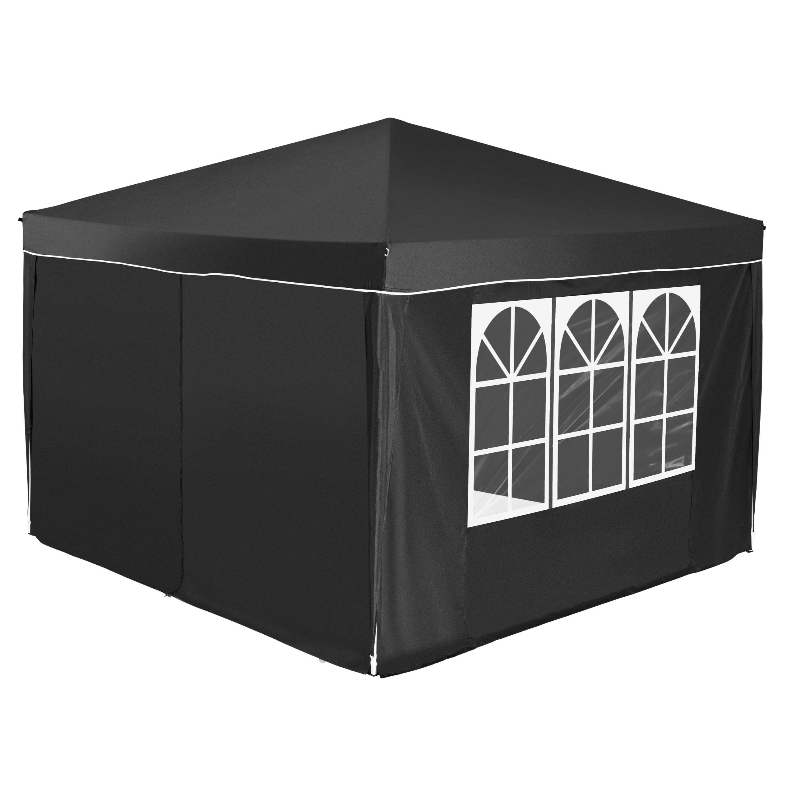 GARDEN TENT STRONG PAVILION GAZEBO + 4 WALLS EXPRESS 300CM x 300CM Packaging status original