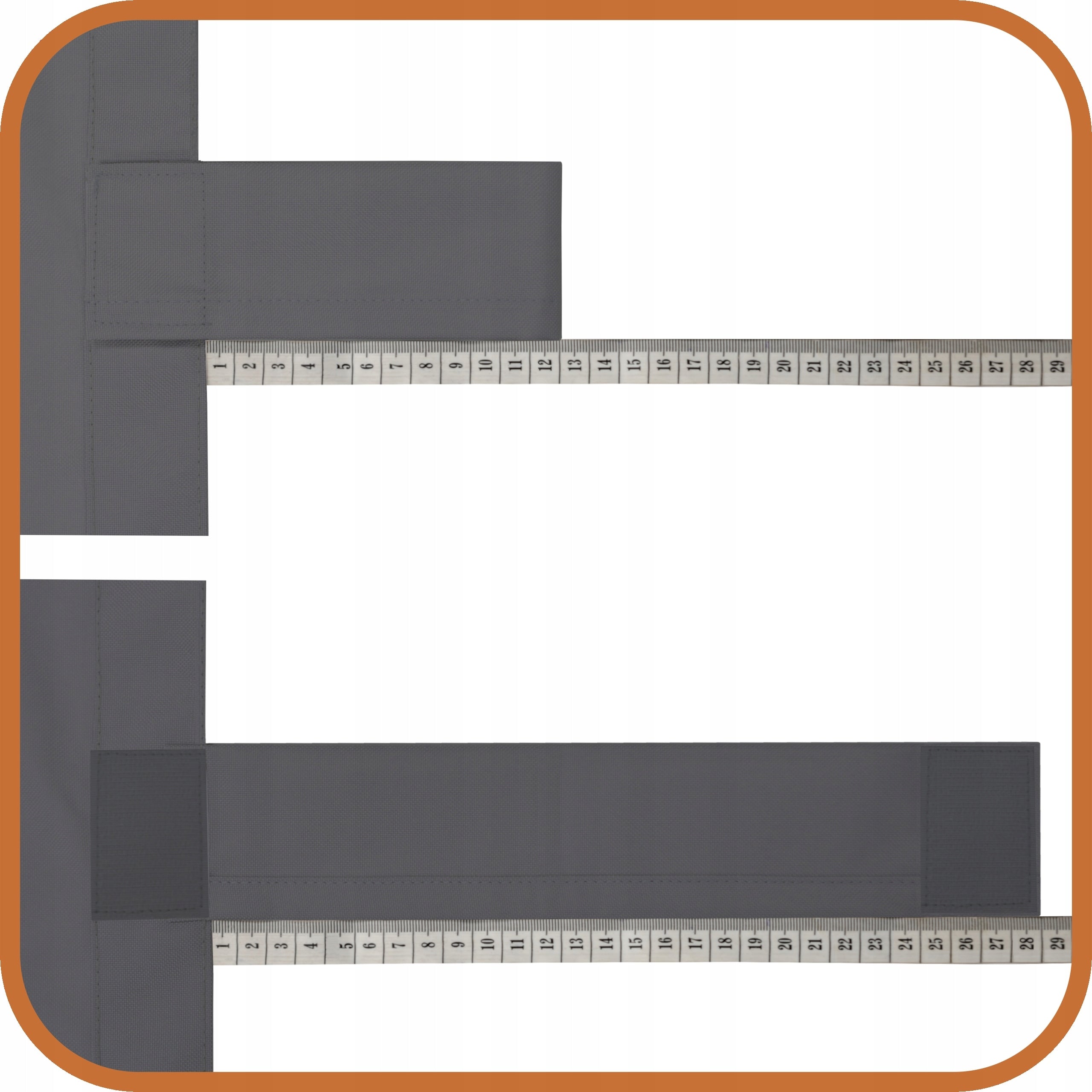 GARDEN TERRACE CURTAIN GARDEN TERRACE CURTAINS R 155x220 grey Width 1.55 m
