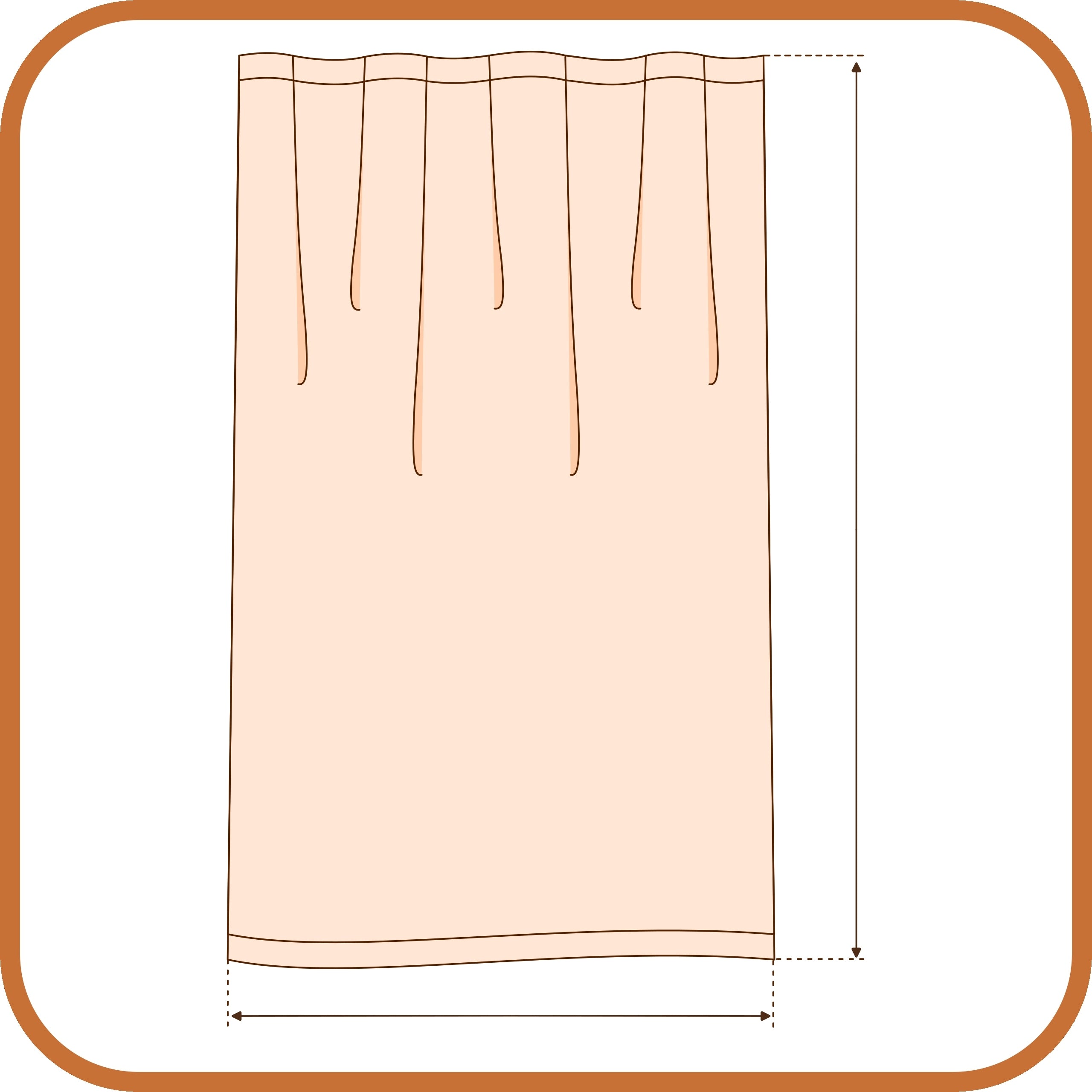 GARDEN TERRACE CURTAIN GARDEN TERRACE CURTAINS T 155x220 ecru Height 2.2 m