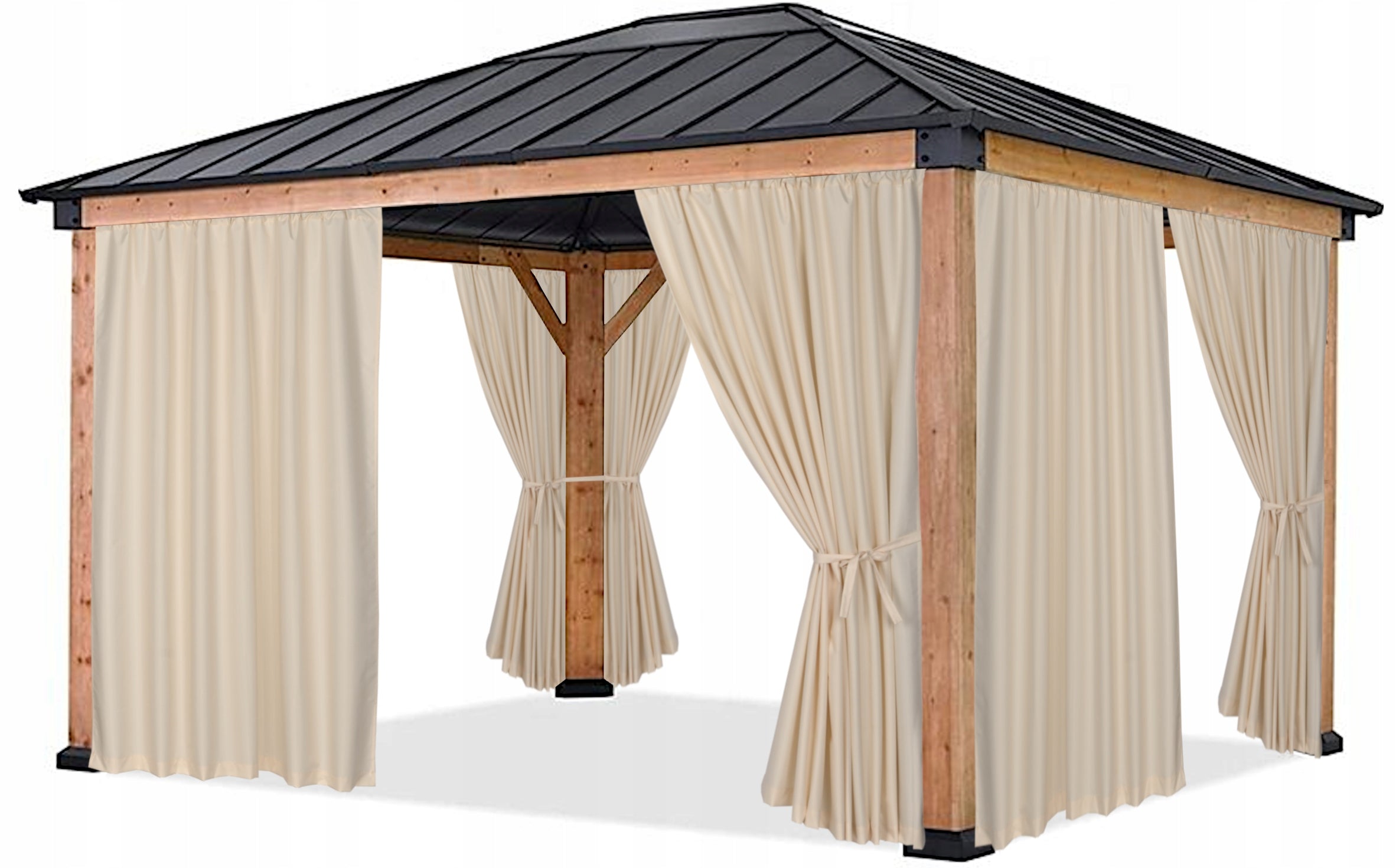 GARDEN TERRACE CURTAIN GARDEN TERRACE CURTAINS T 155x220 ecru Width 1.55 m