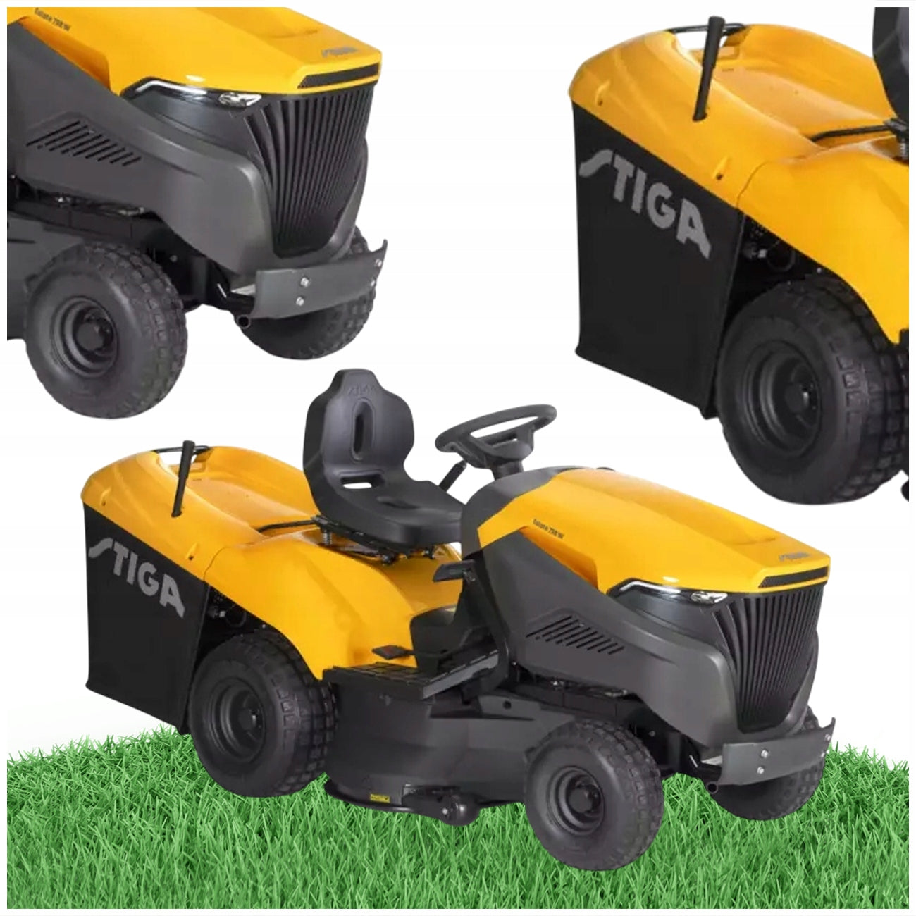 GARDEN TRACTOR STIGA ESTATE 798W 16KM 300L 98CM TWO-CYLINDER ENGINE