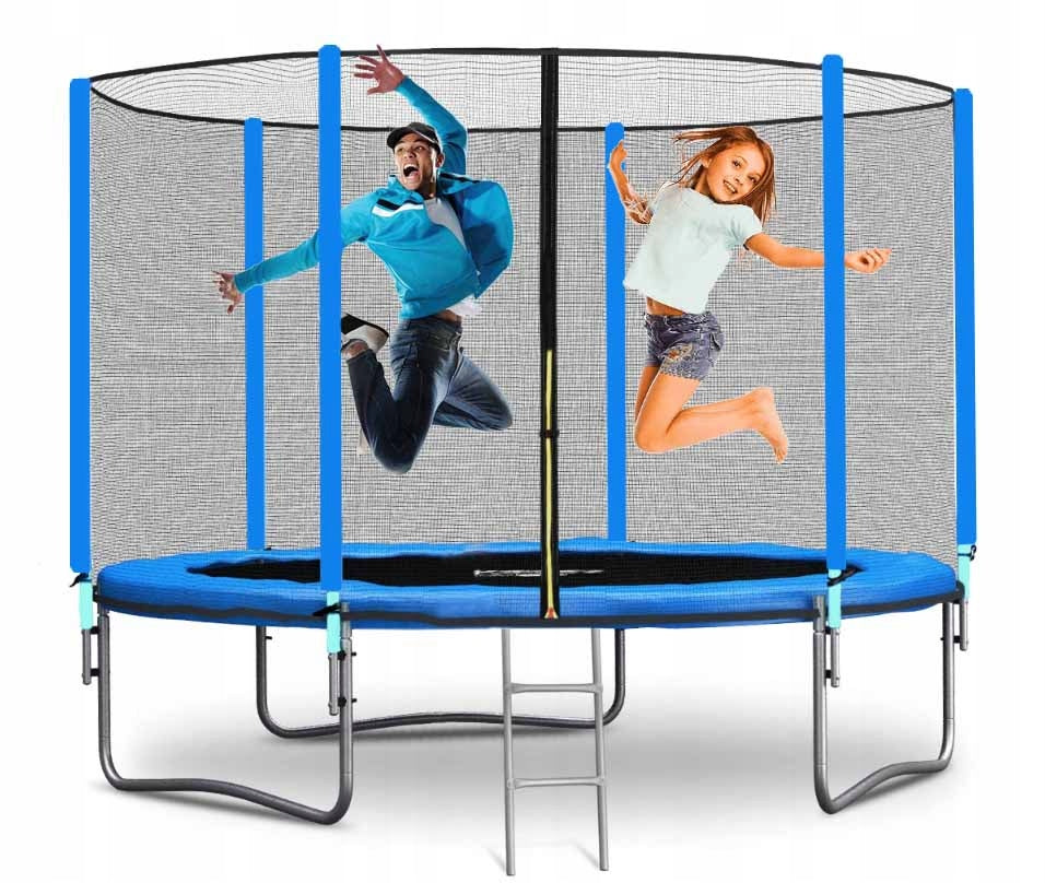 GARDEN TRAMPOLINE STRONG HARDENED STEEL SOLID