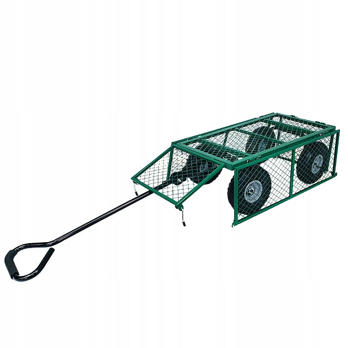 GARDEN TRANSPORT TROLLEY FOLDING PUMPED WHEELS | 200KG | SHERMAN Kind trolley