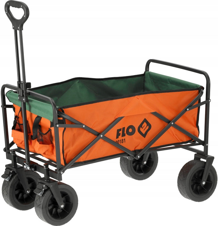 GARDEN TRANSPORT TROLLEY TOURIST FOLDING WIDE TIRES 100KG Kind trolley