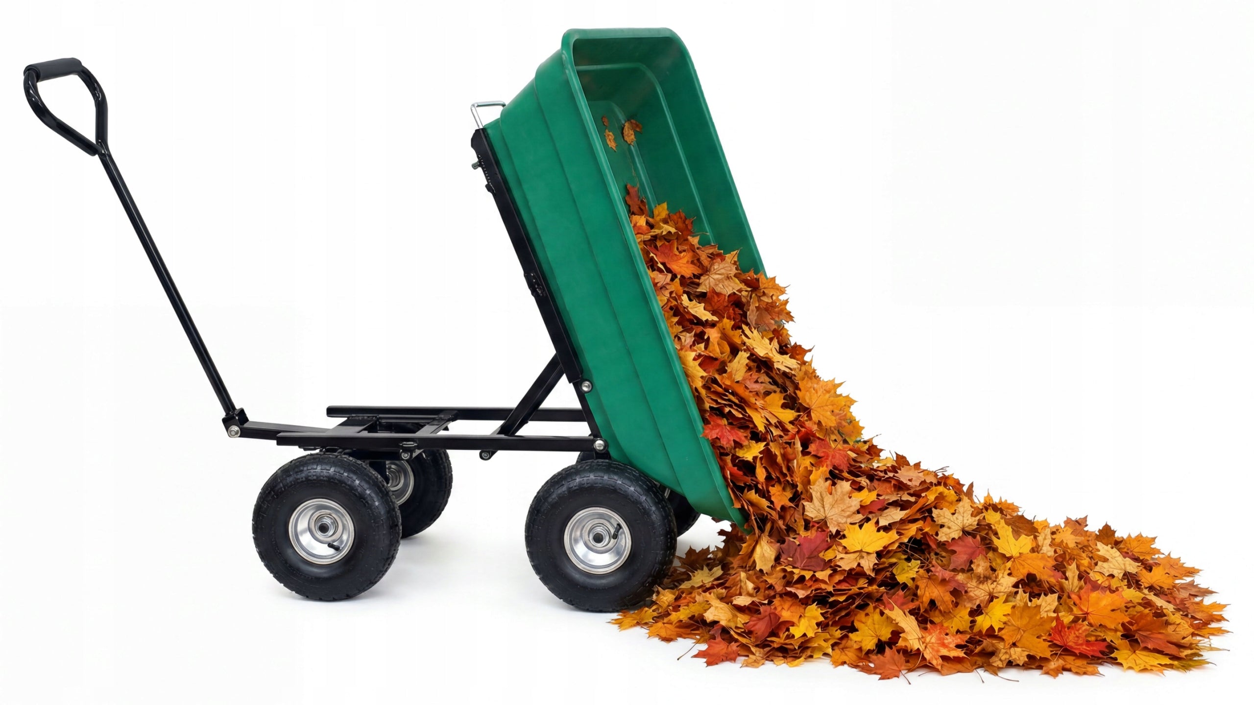 GARDEN TRANSPORT TROLLEY with Tipper Trailer Wheelbarrow Dump Truck Sherman Packaging status original