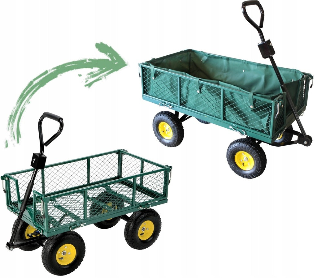 GARDEN TROLLEY DUAL FUNCTION GREEN *6841 Manufacturer code WOZ6841
