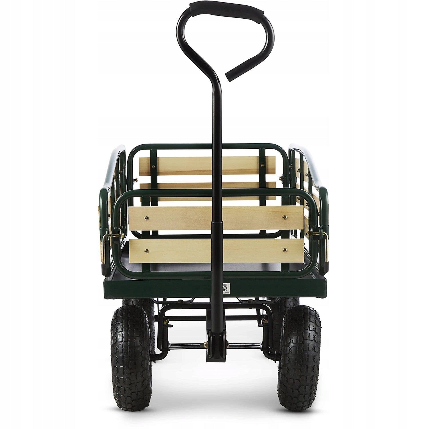 GARDEN TROLLEY HAND TRANSPORT STEEL WIDE TIRES MAT RESISTANT 300 KG Manufacturer code 10030403