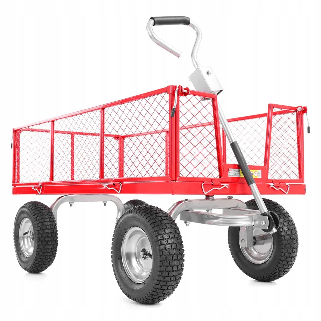 GARDEN TROLLEY HECHT 53350 118x57x32 CM, MAX. LOAD UP TO 350KG Brand Hecht