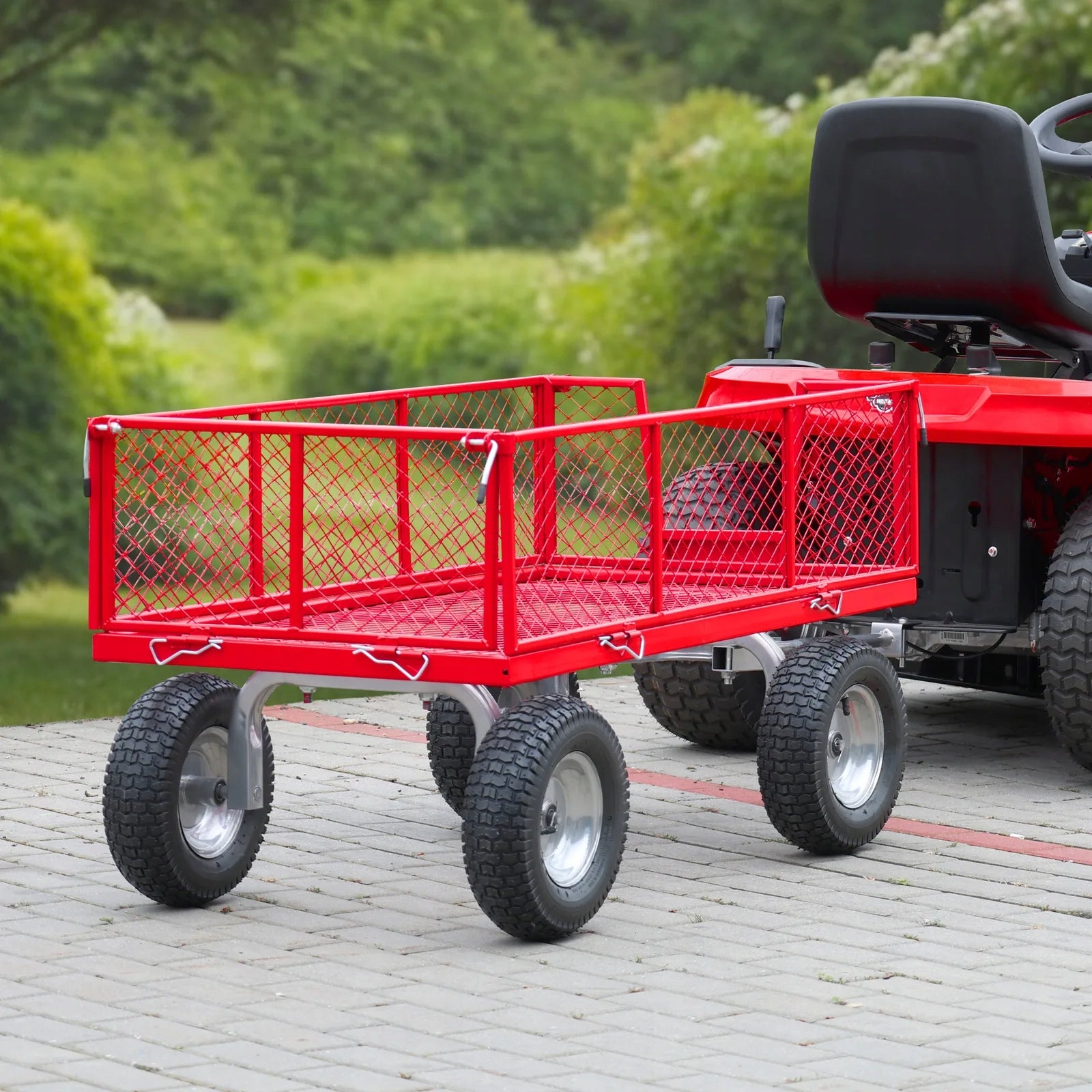 GARDEN TROLLEY HECHT 53350 118x57x32 CM, MAX. LOAD UP TO 350KG Manufacturer code 53350