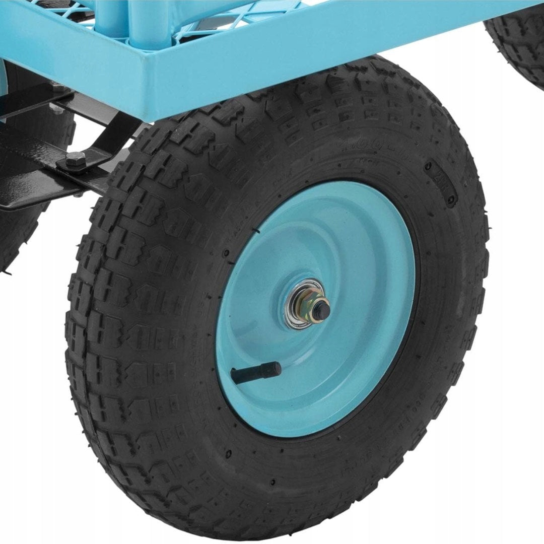 GARDEN TROLLEY Hillvert Transport Folding Economic up to 400 kg Capacity 400 l