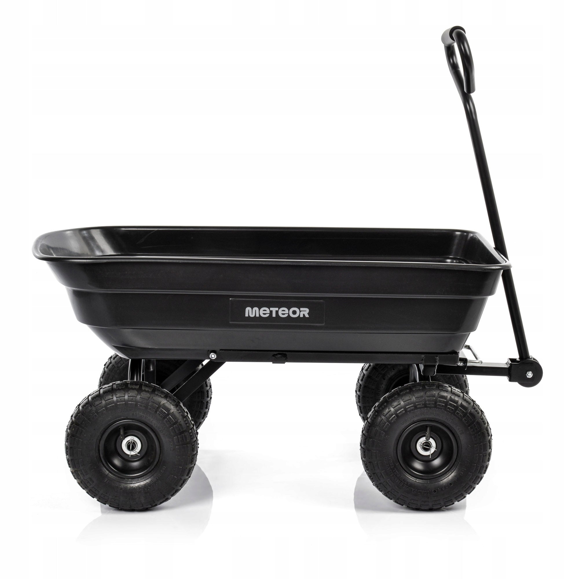 GARDEN TROLLEY METEOR 250KG WHEELBARROW / TIPPER / TRAILER Wheels number 4