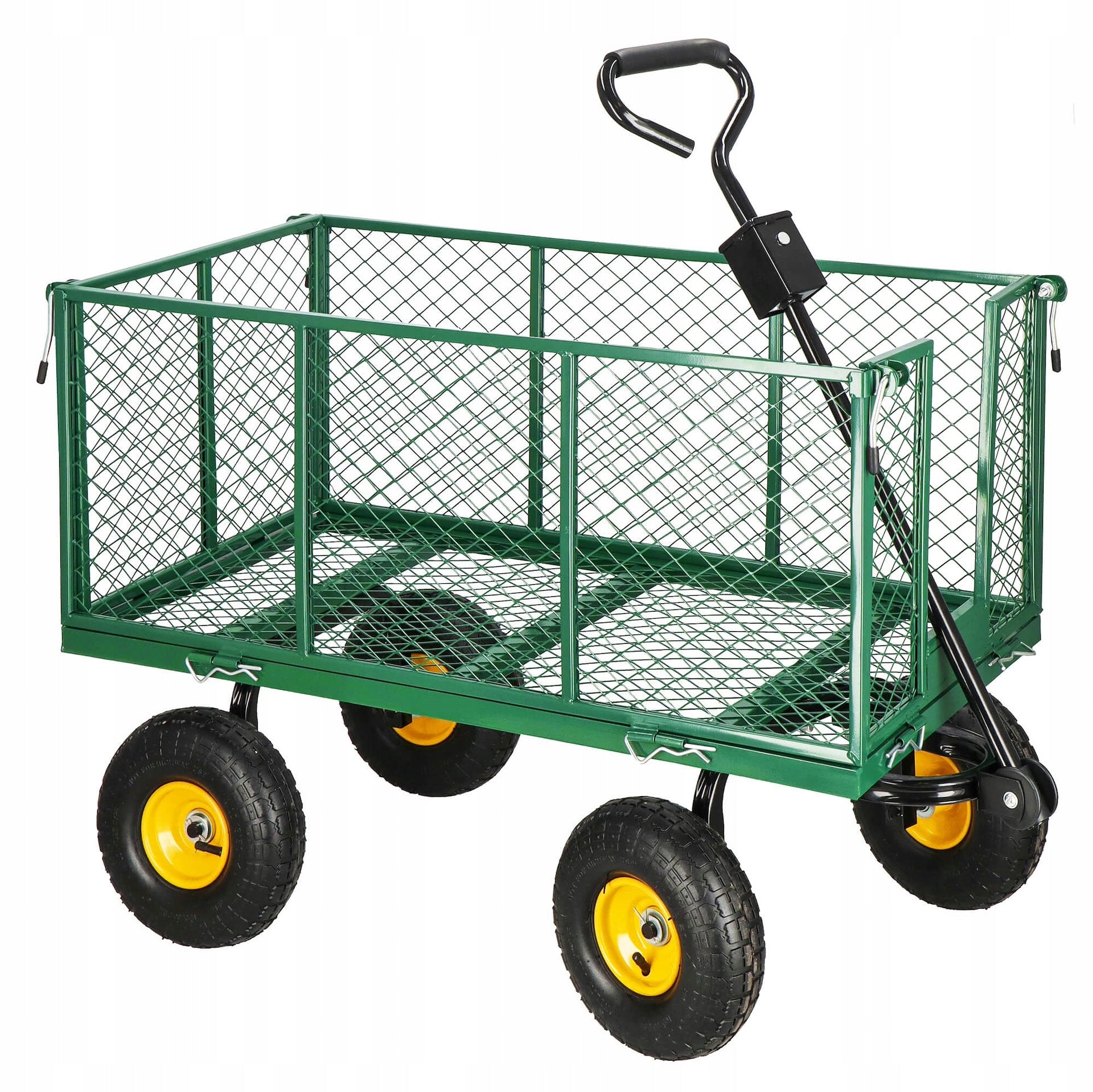 GARDEN TROLLEY TRANSPORT FOLDING TOURIST BEACH 250L TRAILER Capacity 250 l