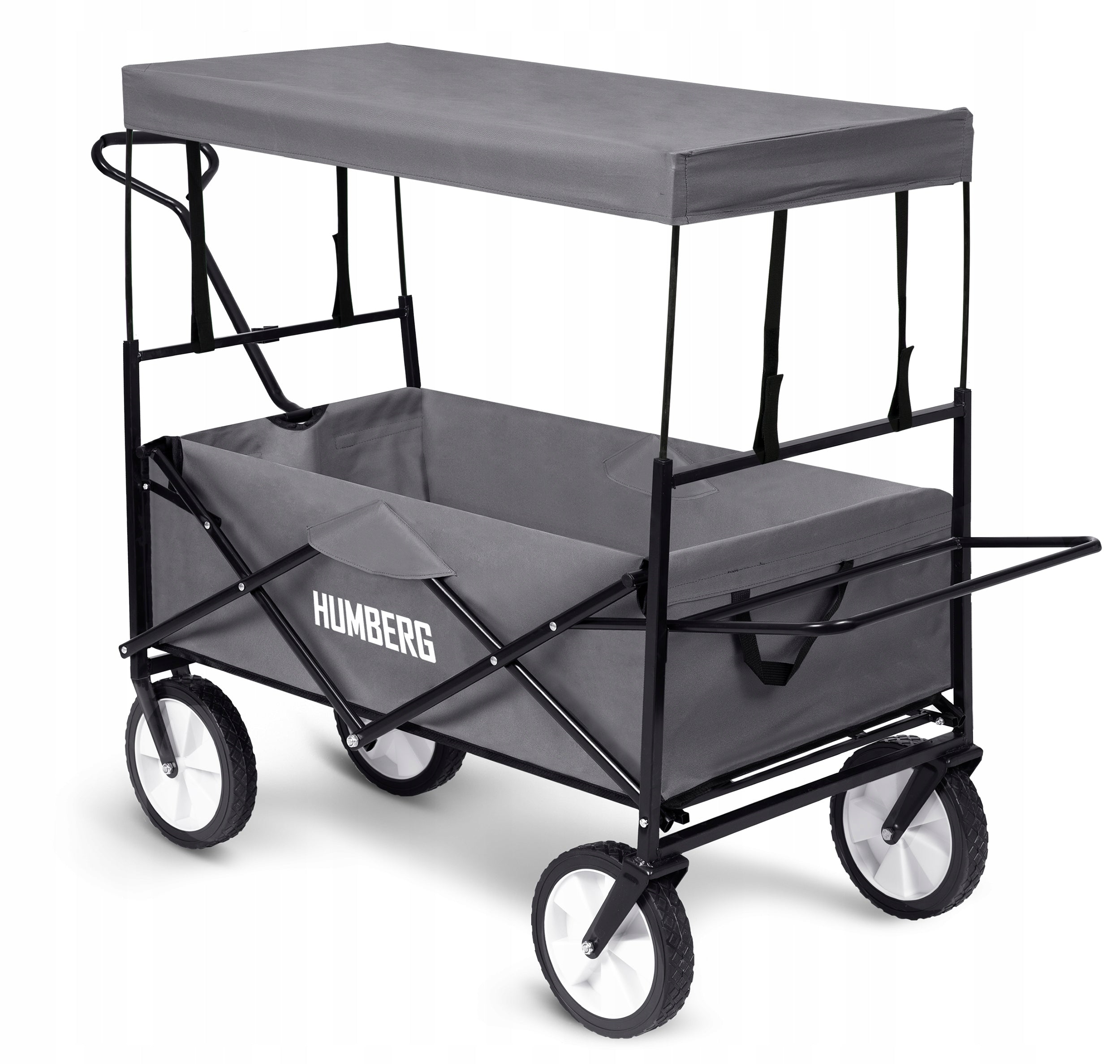 GARDEN TROLLEY TRANSPORT TOURIST FOLDING BEACH CANOPY 90kg Packaging status original
