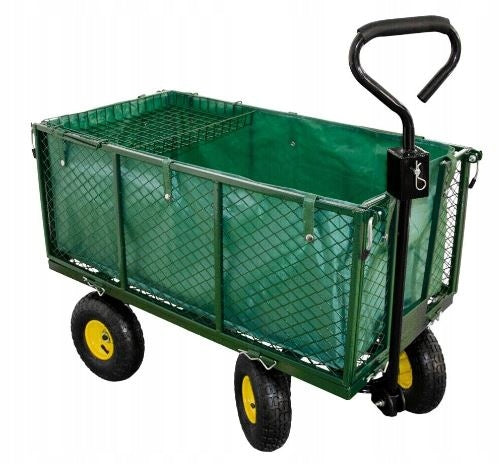 GARDEN Transport TROLLEY Trailer Garden WHEELBARROW TIPPER + Bag Brand Higher