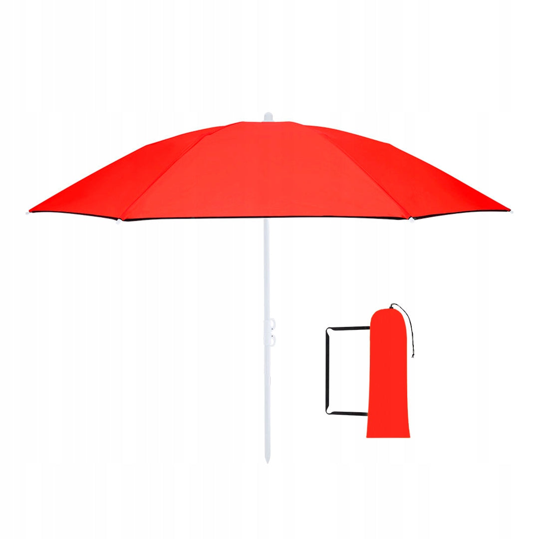 GARDEN beach umbrella for suitcase FOR BALCONY 160 cm folding with cover