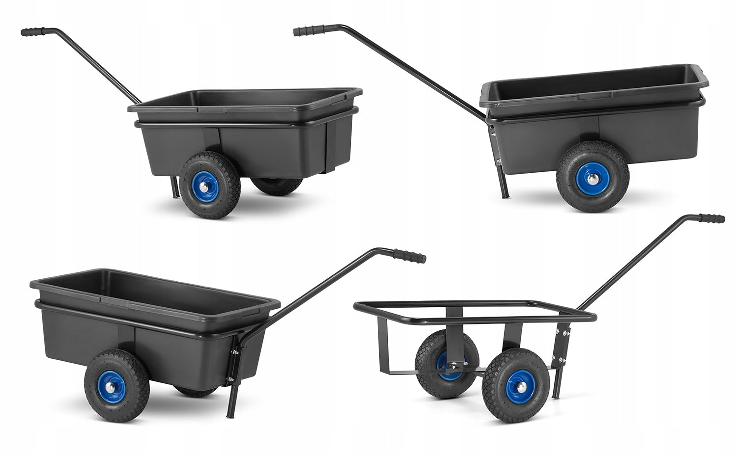 GARDEN transport trolley two-wheeled wheelbarrow kalfas castra na kastre 135L Packaging status original