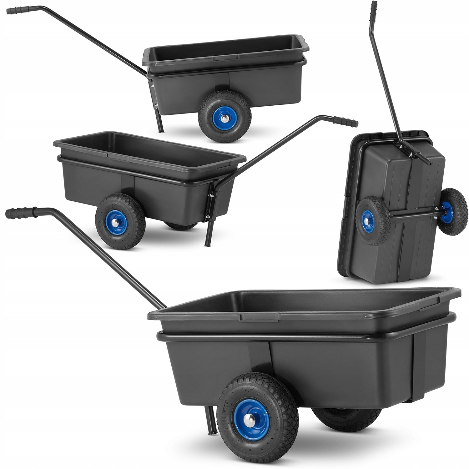 GARDEN transport trolley two-wheeled wheelbarrow kalfas castra na kastre 135L