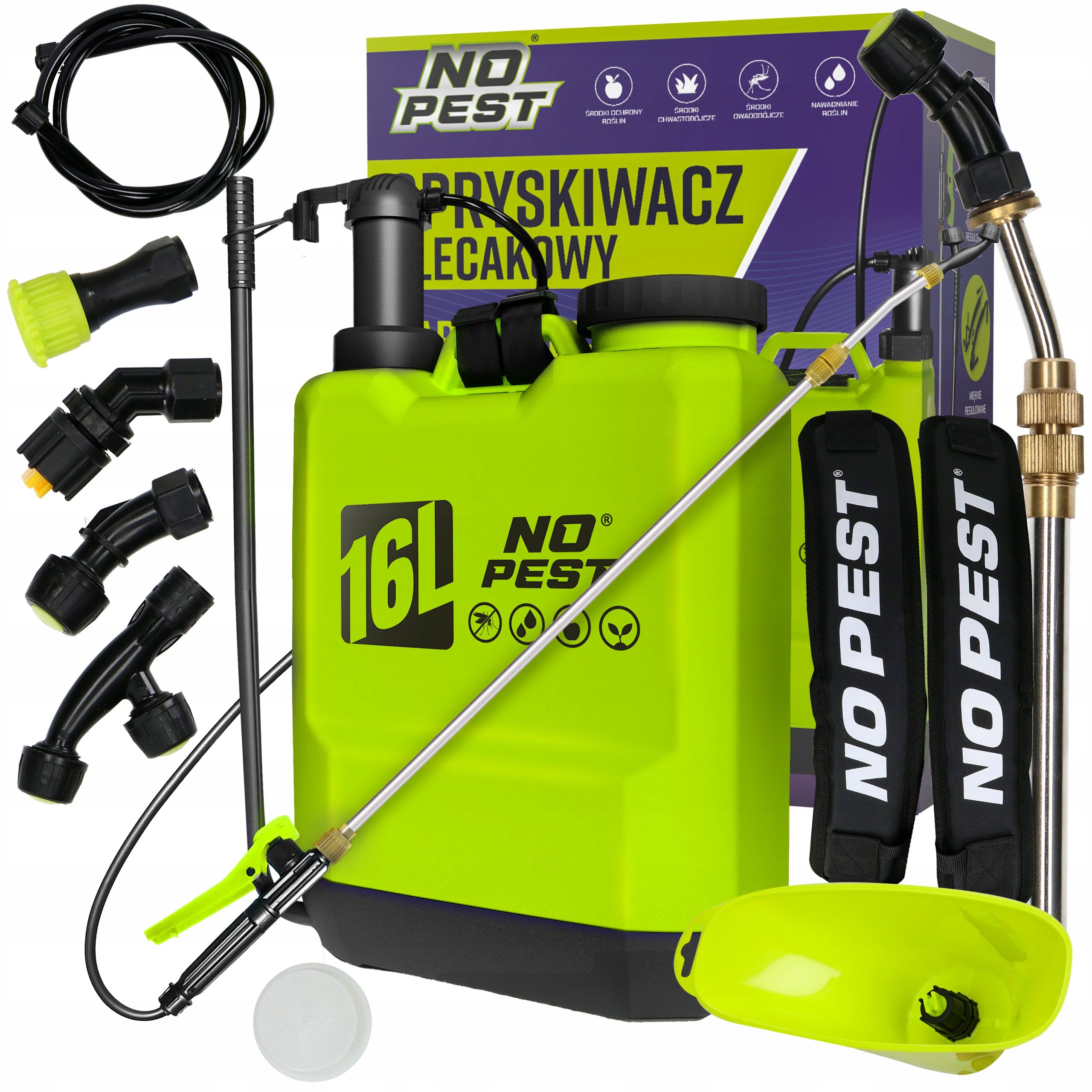 GARDENBLAST NO PEST LARGE 16L BACKPACK PRESSURE SPRAYER