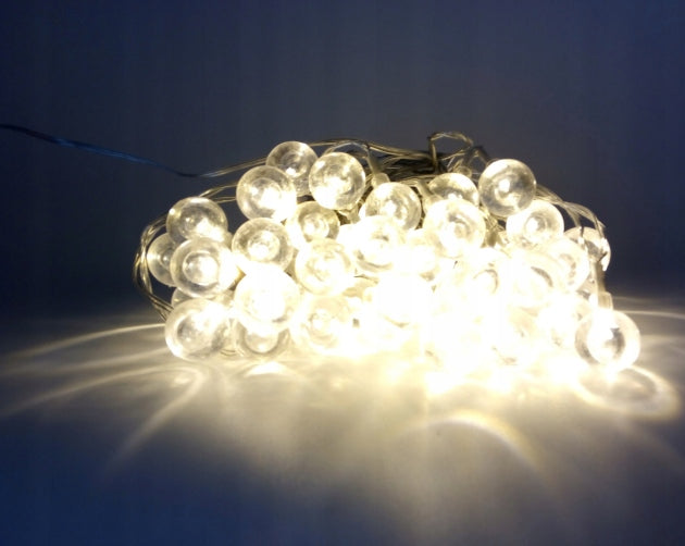 GARLAND LIGHT BULBS OUTDOOR 15m heat color 50 LED transparent Manufacturer code 3356
