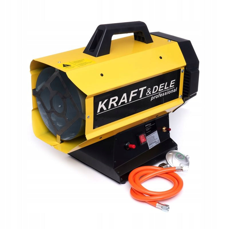GAS HEATER 25kW REDUCER HOSE BLOWER SET FARELKA LPG GAS Brand Kraft&Dele