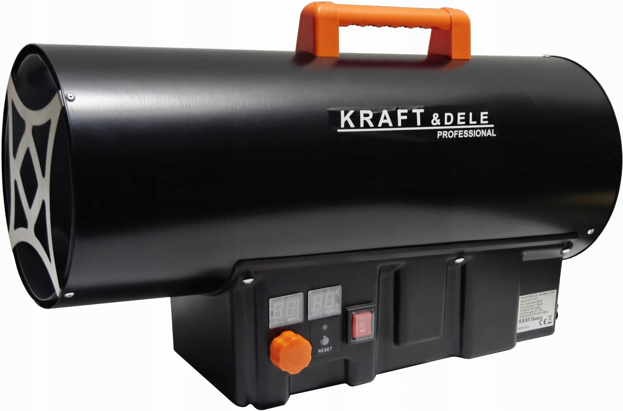 GAS HEATER 40kW THERMOSTAT REDUCER 0,7BAR 230V KD11701