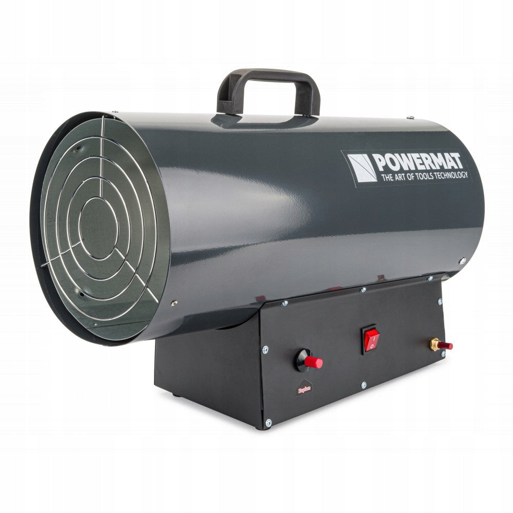 GAS HEATER 45KW BLOWER HEATER + HOSE REDUCER APRON FURNACE HIT Brand Powermat