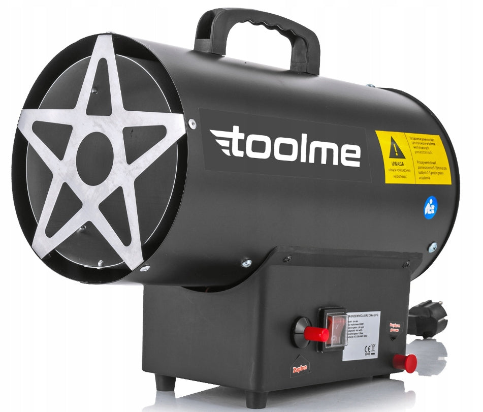 GAS HEATER BLOWER HEATER STOVE 25kW Manufacturer code TM183