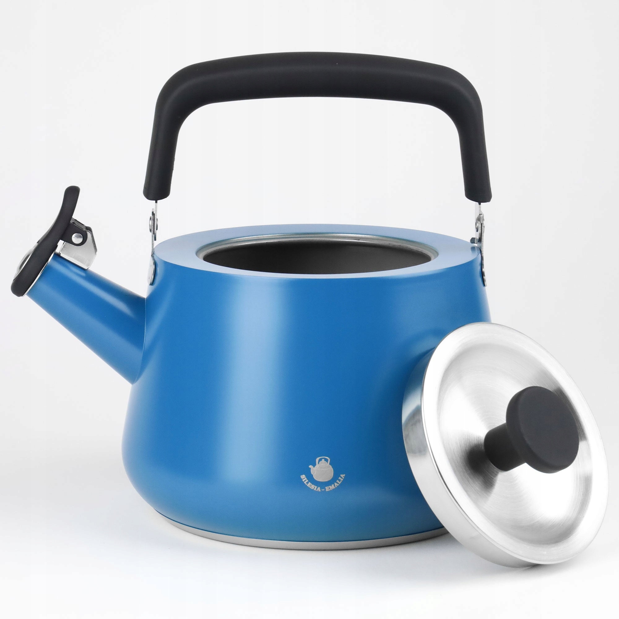 GAS KETTLE 2,2L KETTLE WITH WHISTLE COVER STEEL INDUCTION BLUE Manufacturer code 5905155029591