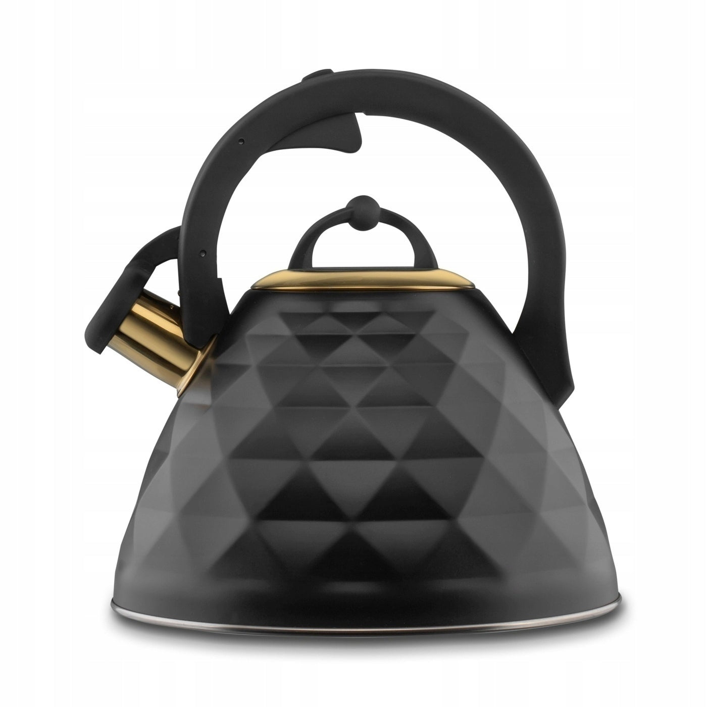 GAS KETTLE INDUCTION Traditional with WHISTLE Stainless Tadar Crystal 3L Brand Tadar