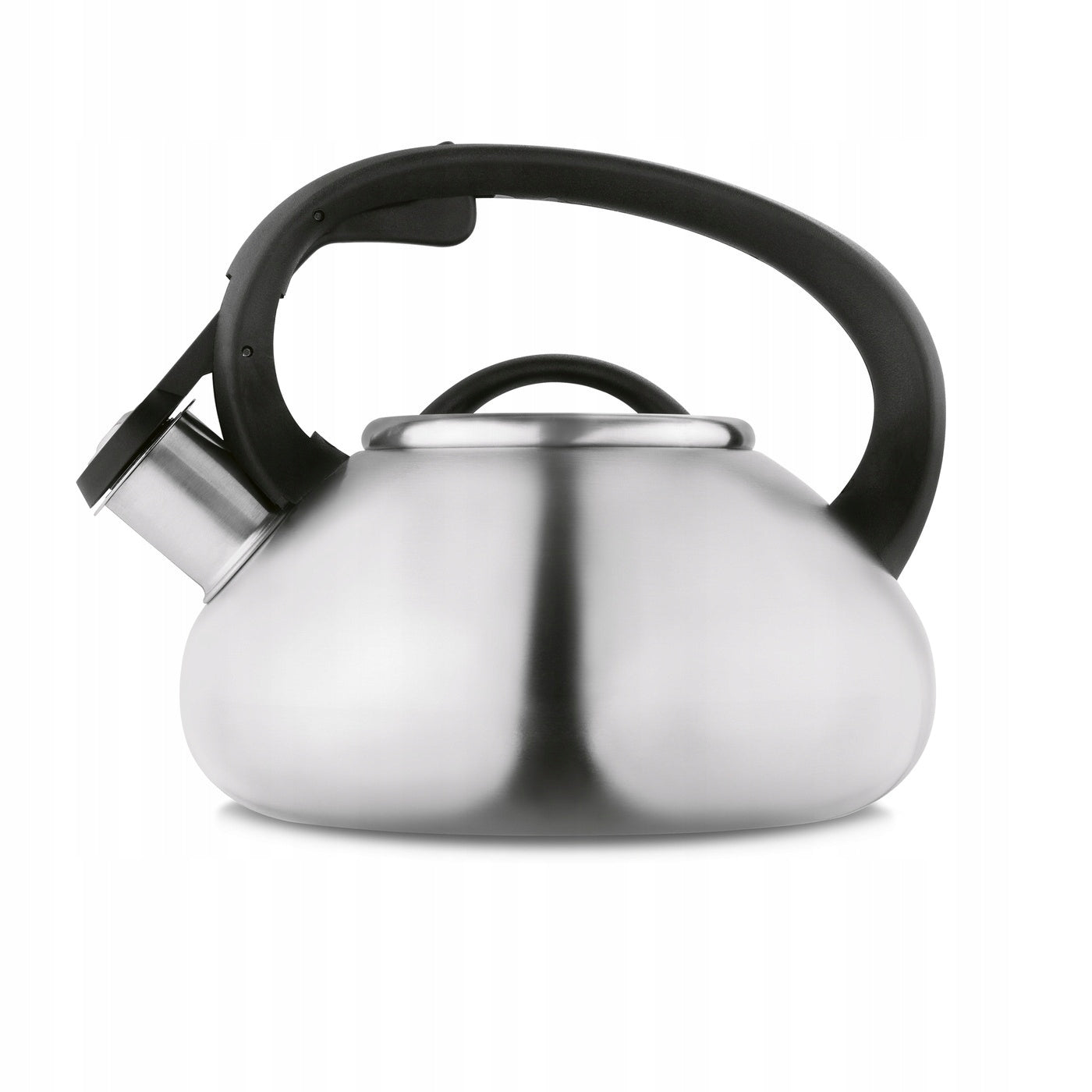 GAS KETTLE WITH WHISTLE Induction Steel Silver SATIN Tadar Vita 2 l Brand Tadar