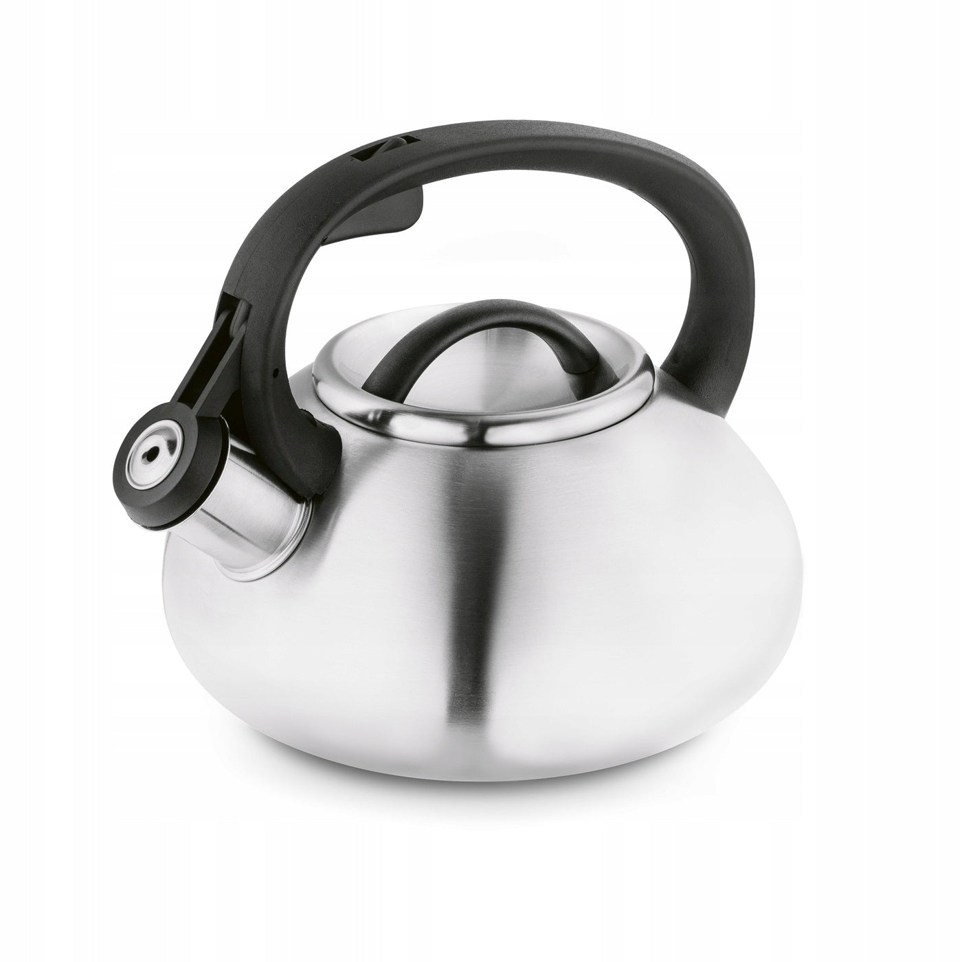 GAS KETTLE WITH WHISTLE Induction Steel Silver SATIN Tadar Vita 2 l