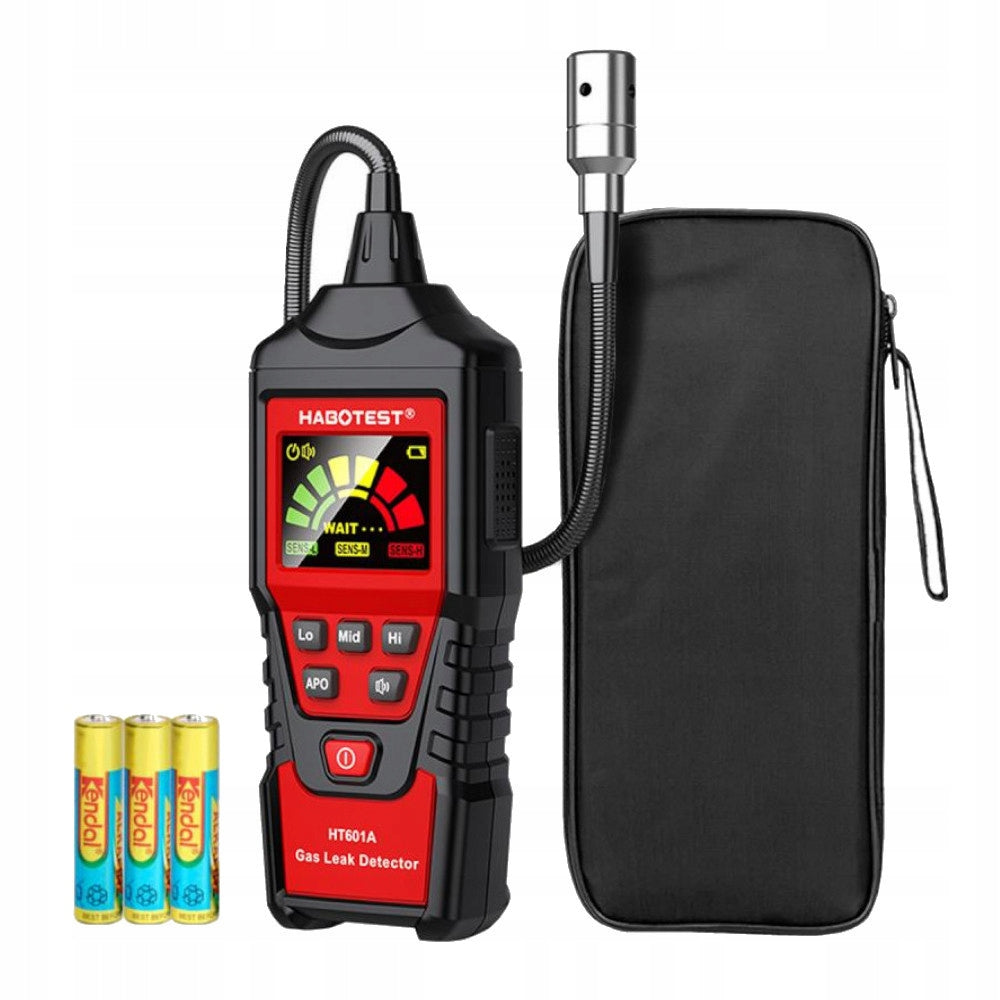 GAS LEAK DETECTOR SCREEN LCD ALARM Brand Habotest