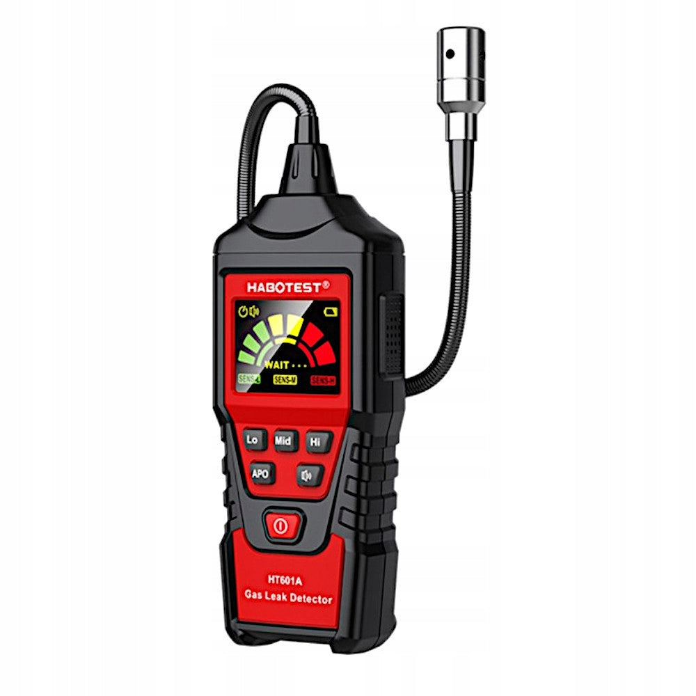 GAS LEAK DETECTOR SCREEN LCD ALARM Packaging status original