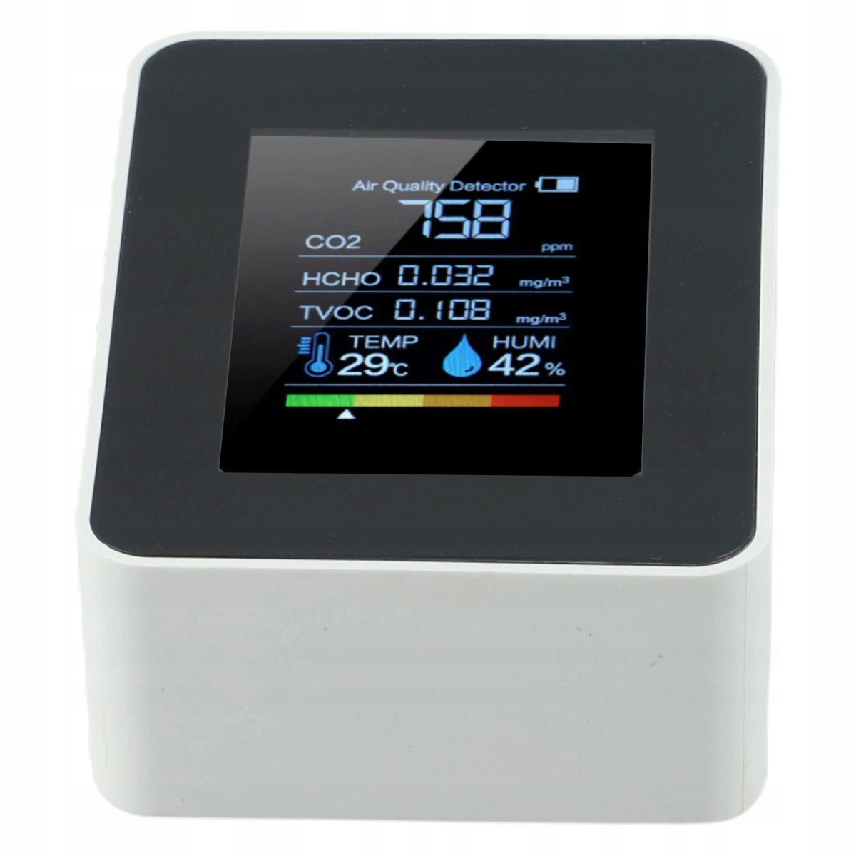GAS SENSOR AIR QUALITY DETECTOR CO2 PPM HUMIDITY TEMP 5IN1 Manufacturer code IYQXC9862