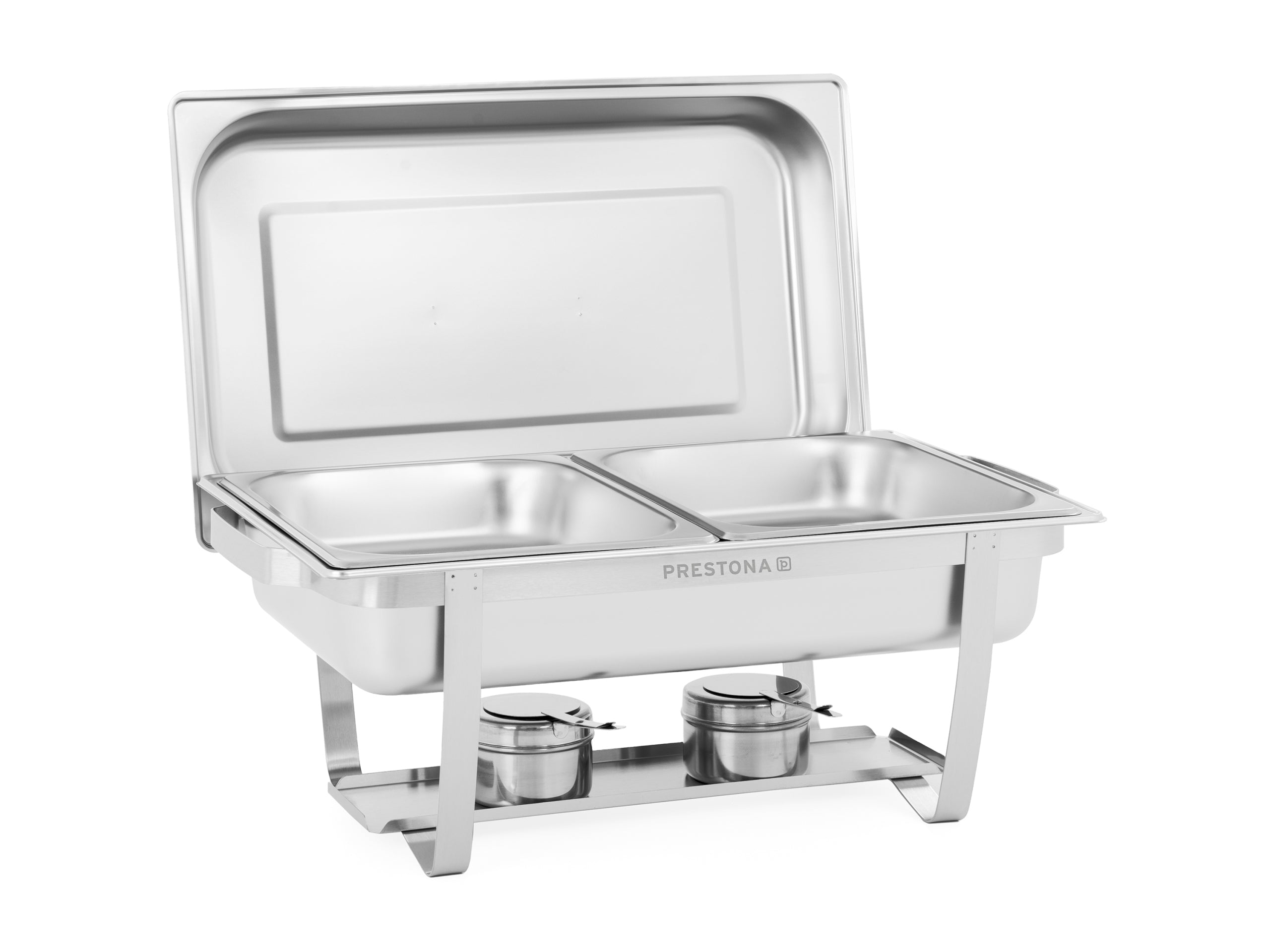 GASTRONOMIC HEATER FOR PASTE FUEL 2XGN 1/2 2X4 L TABLE PRESTONA Brand Prestona